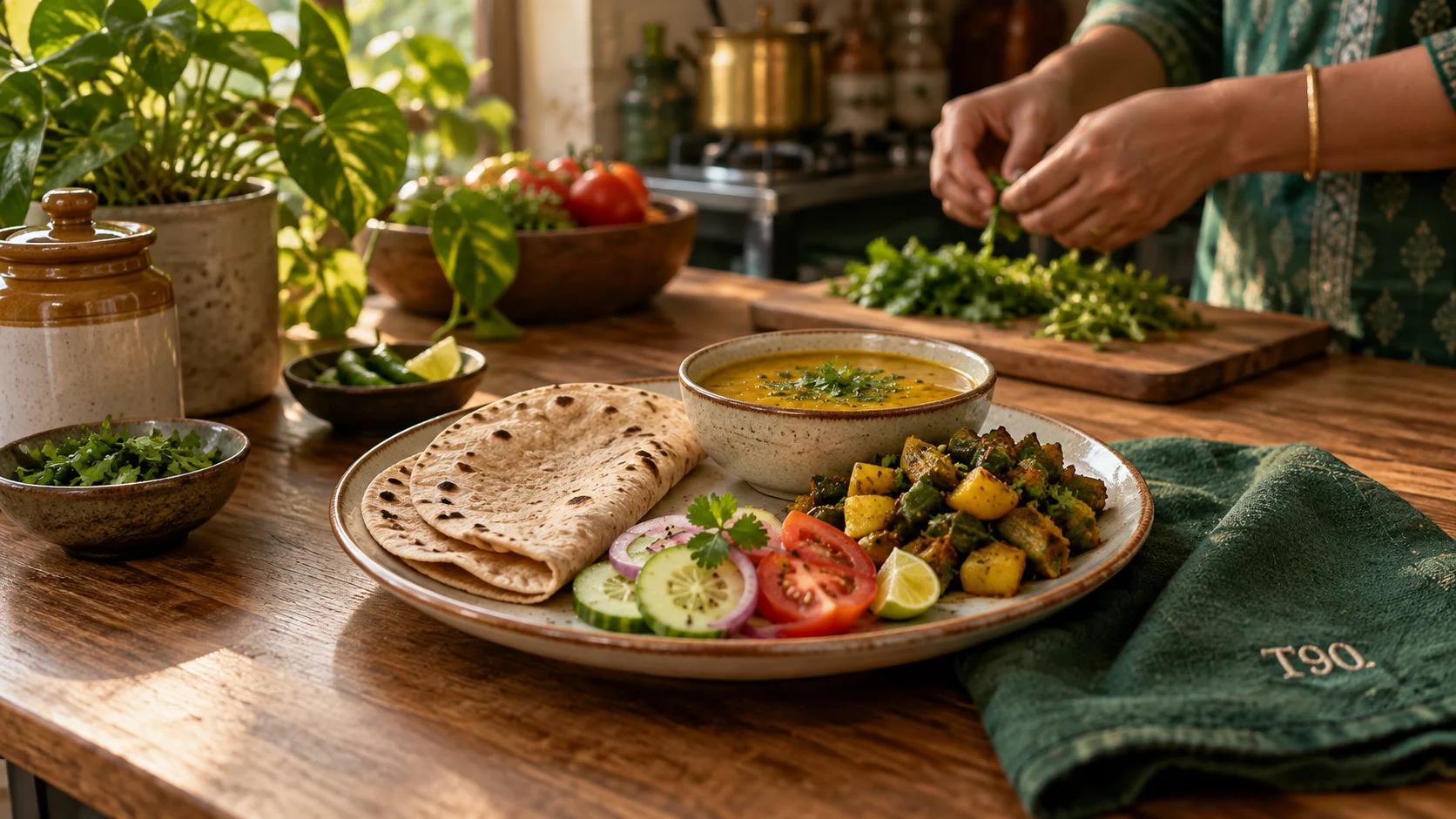 AI-generated photo-style homemade food